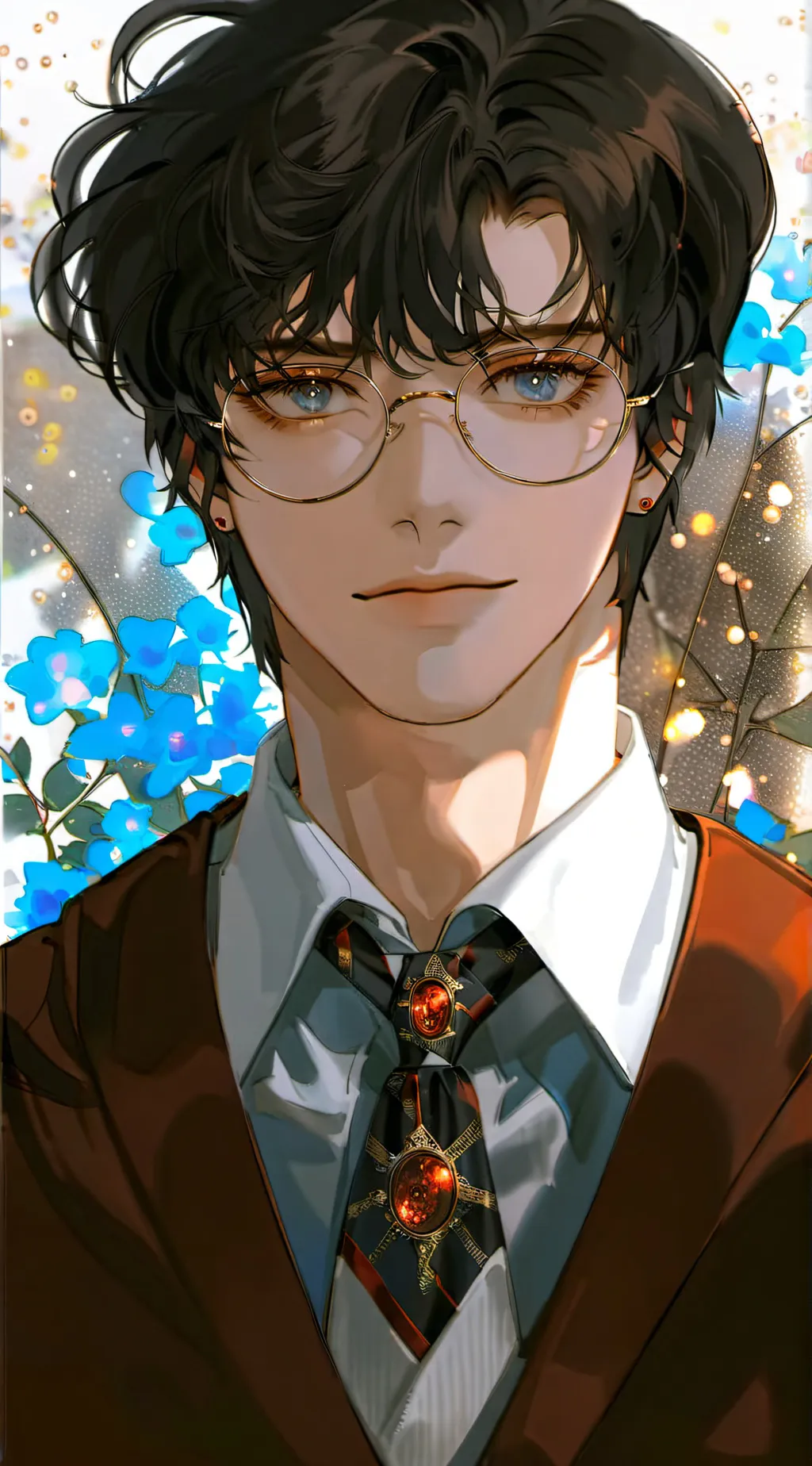 ai character: Harry Potter  background