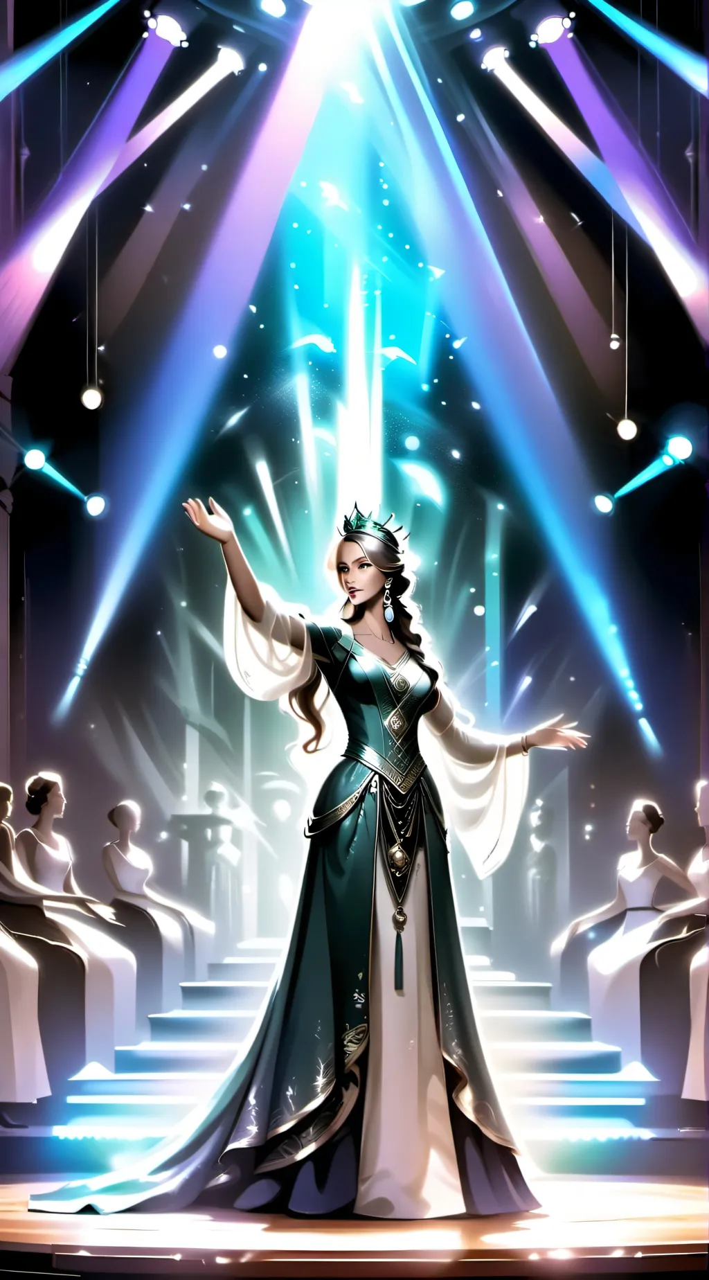 ai character: Taylor Swift  background
