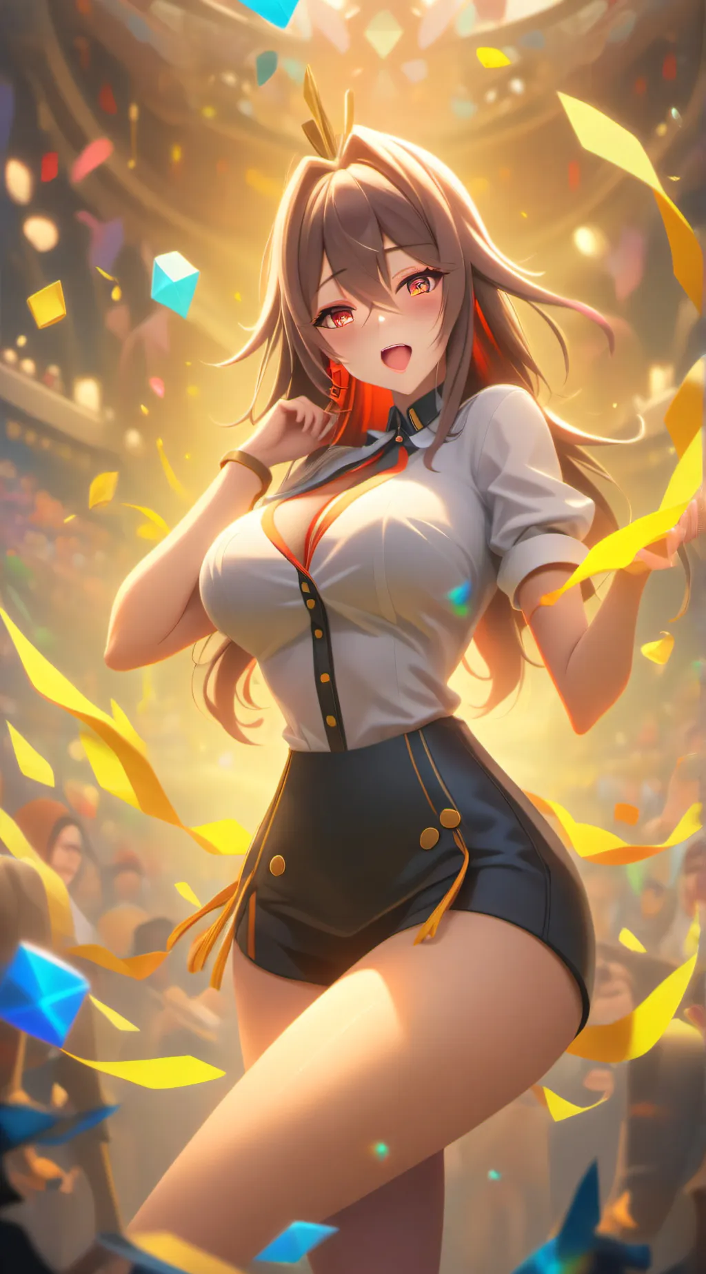 ai character: Maddy background