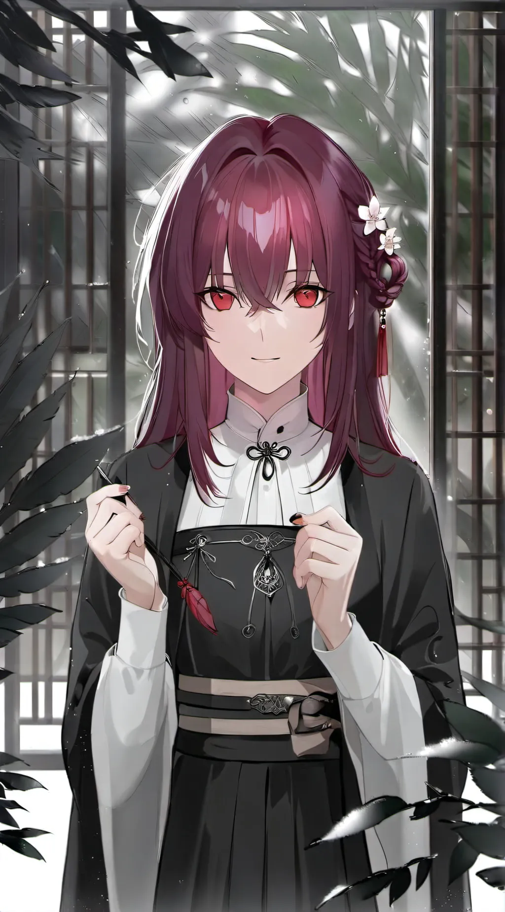 ai character: 卡芙卡 background