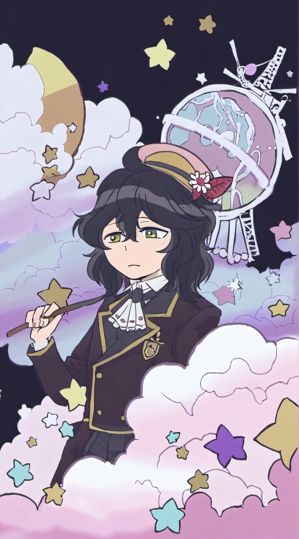 ai character: giyuu background