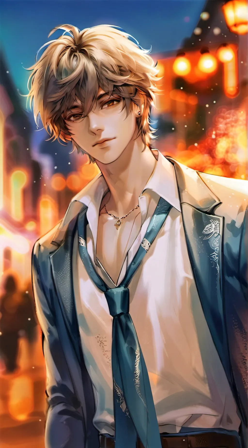 ai character:  Max background