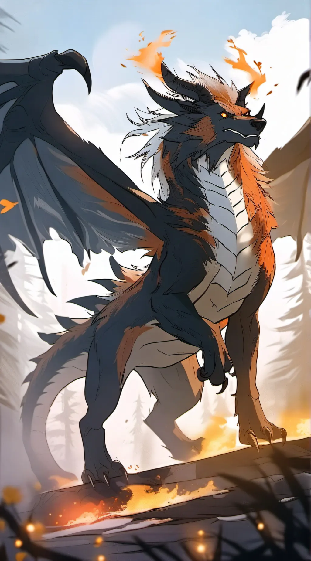 ai character: •Jade~ background