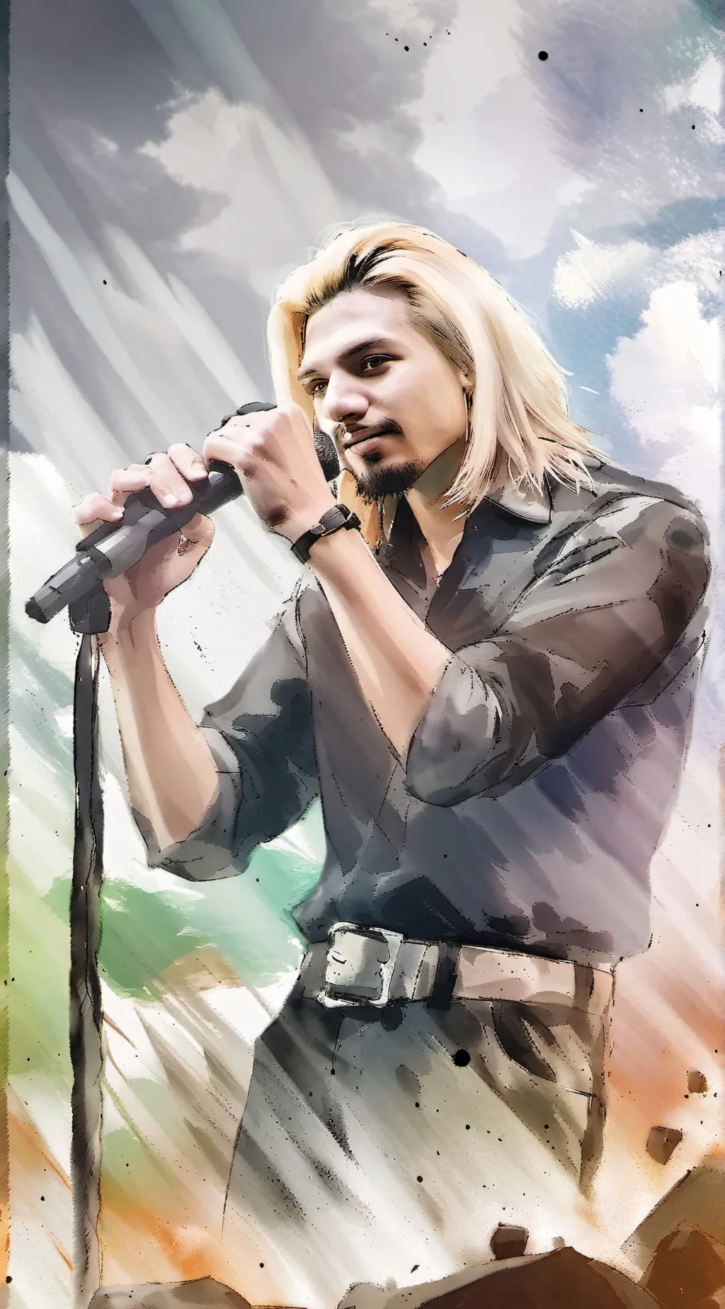 ai character: Anthony Martinez  background