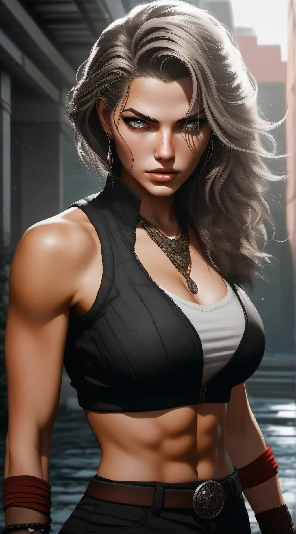ai character: Aria background