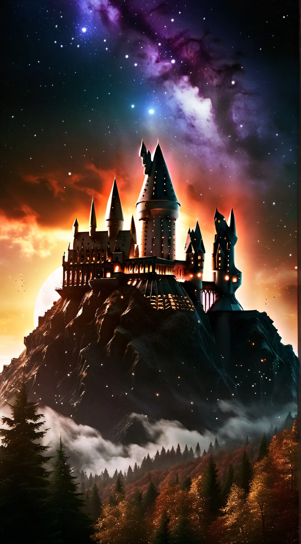 ai character: hogwarts background