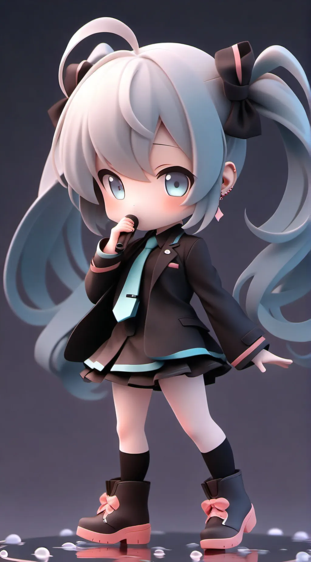 ai character: miku background