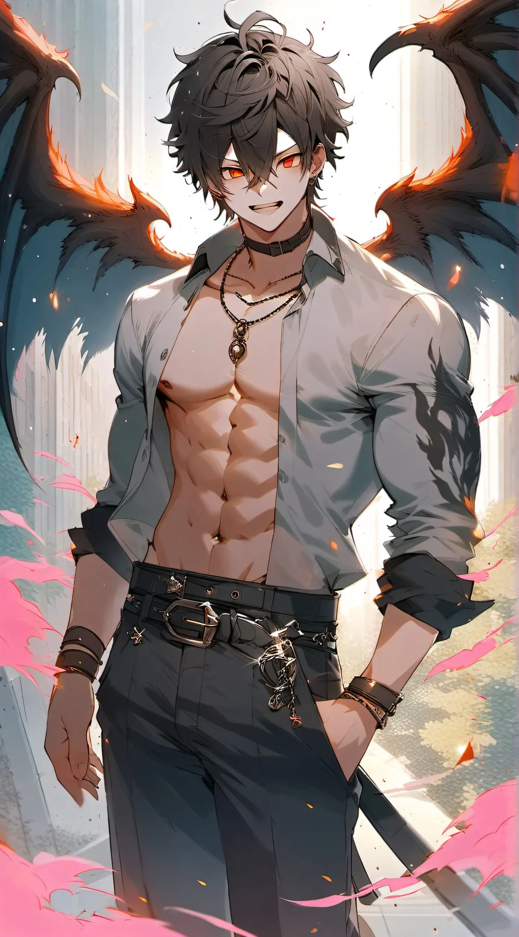 ai character: ~`•Alexander•`~ background