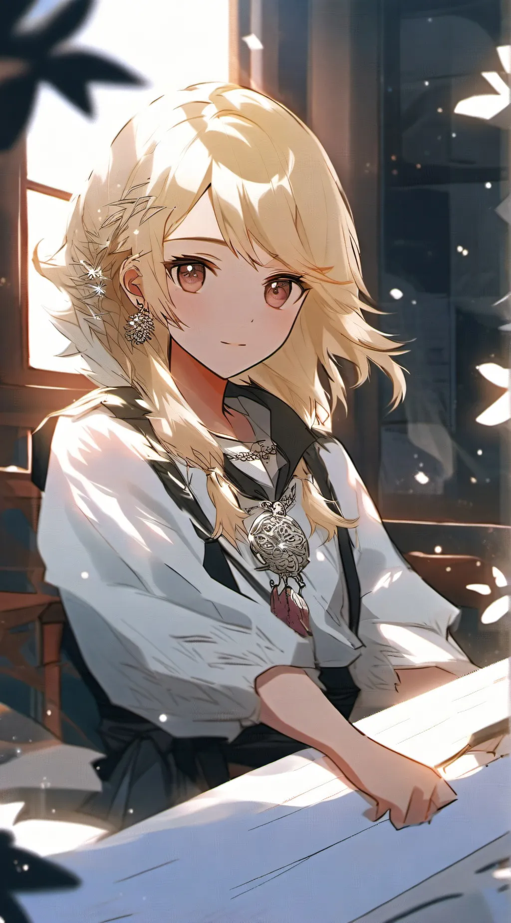 ai character: Serena background