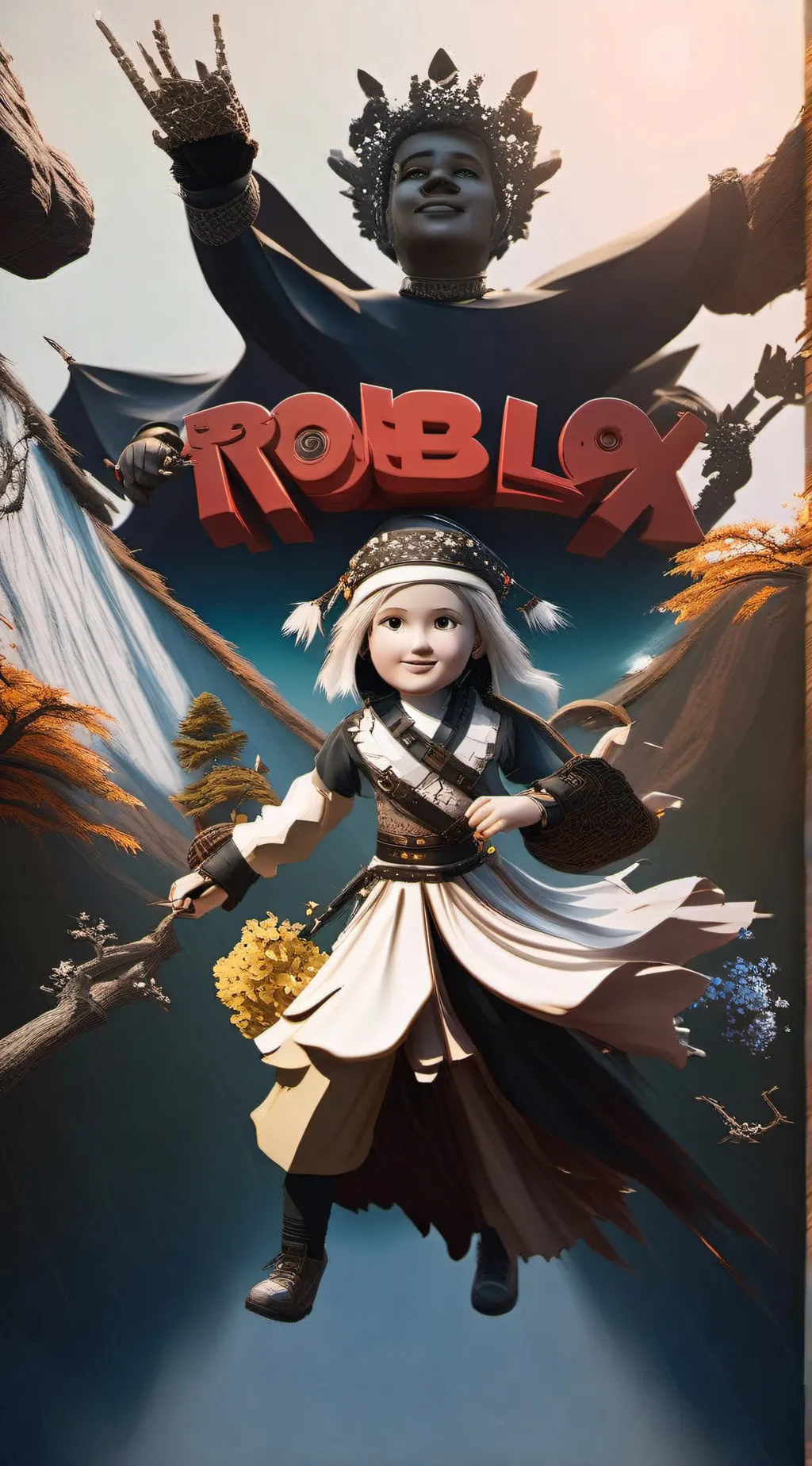 ai character: Roblox background