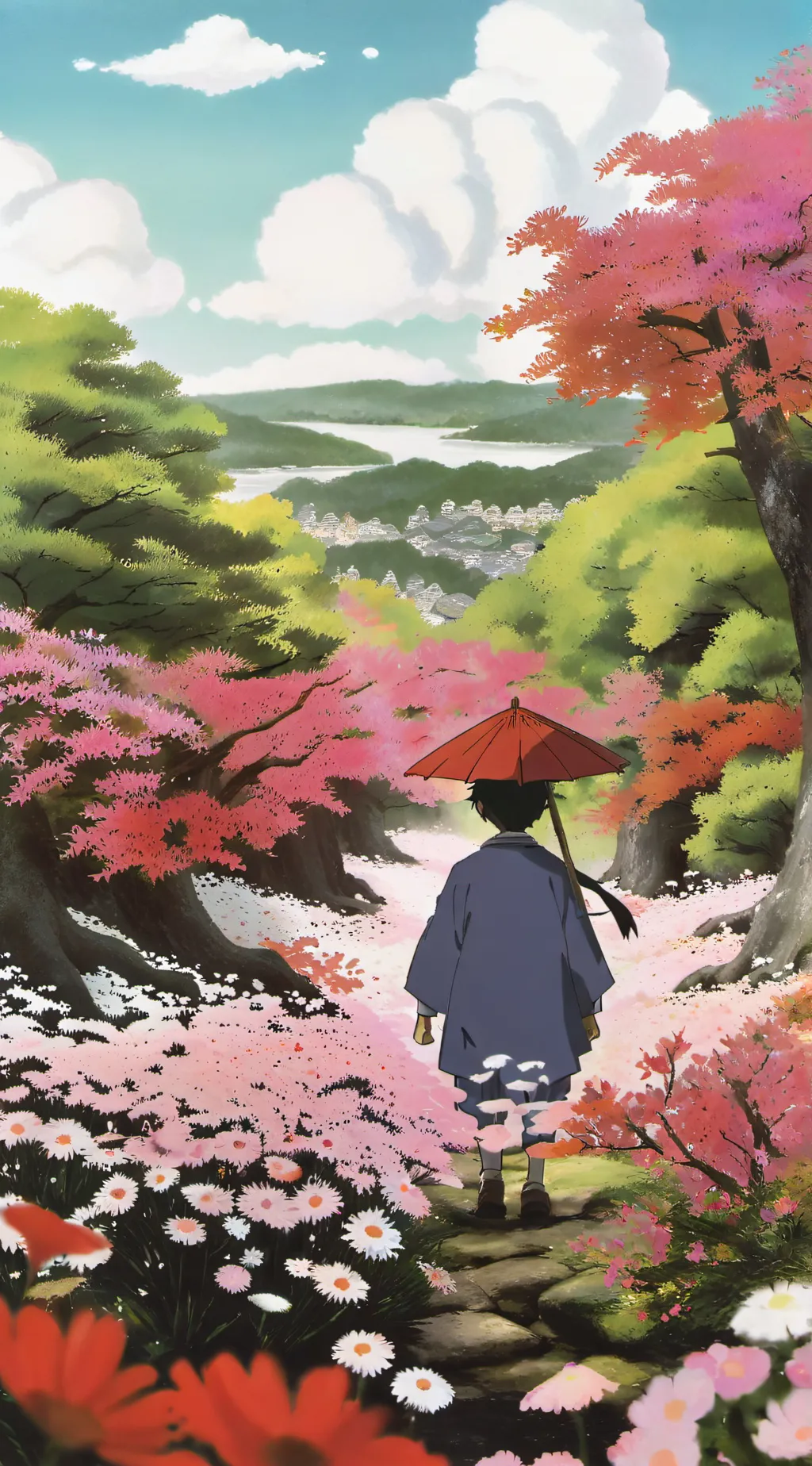 ai character: Demon slayer background