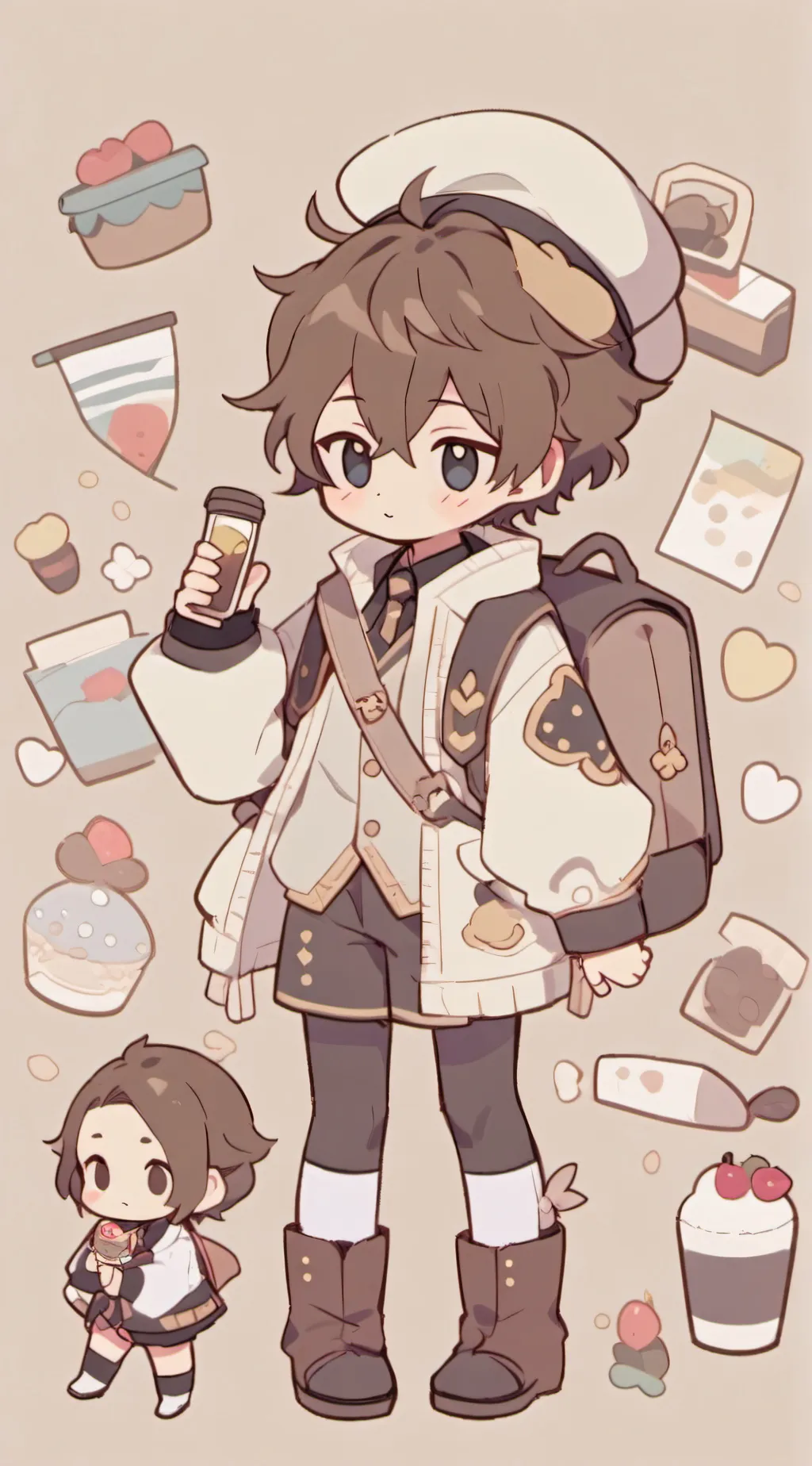 ai character: Mikey background
