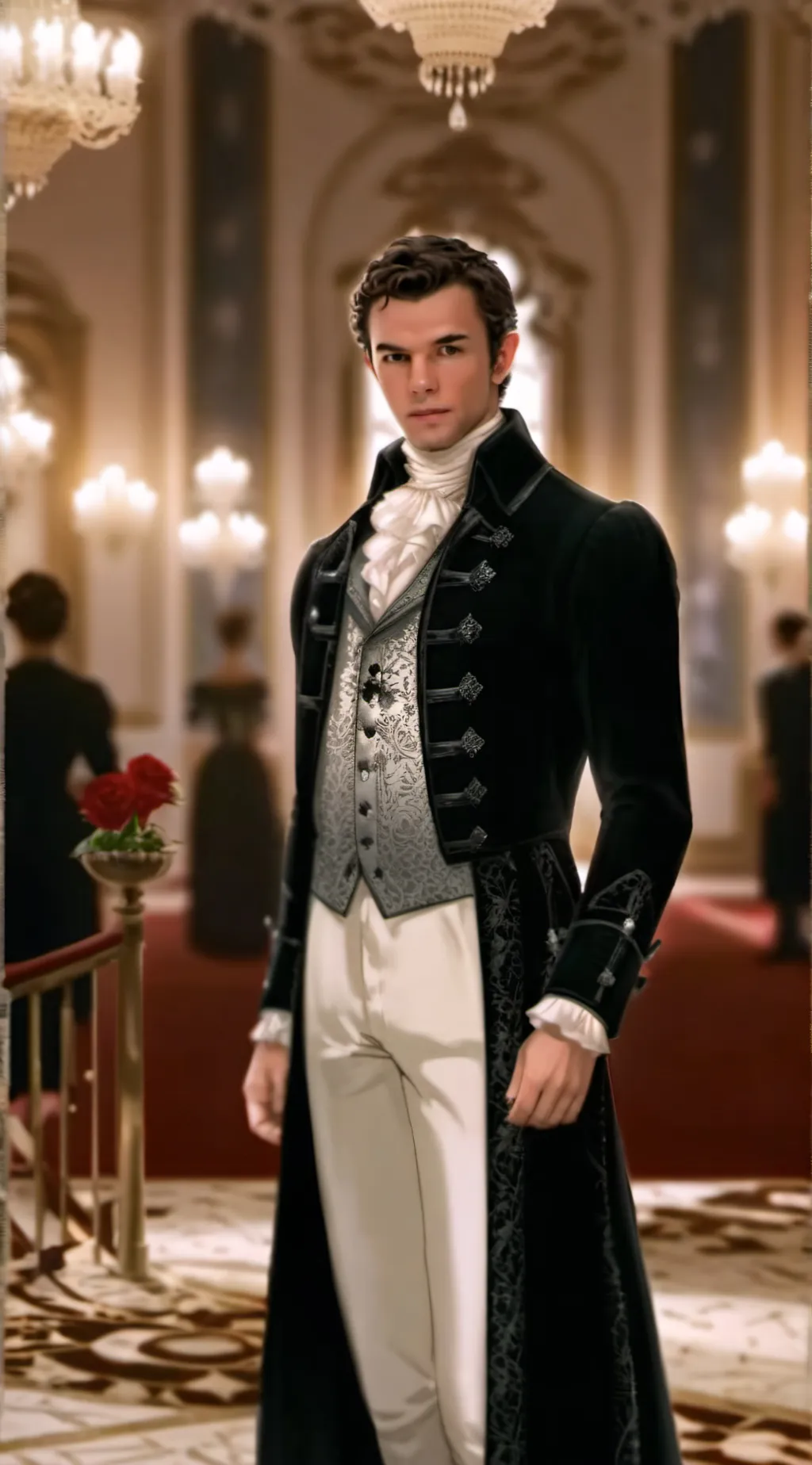 ai character: Anthony Bridgerton background