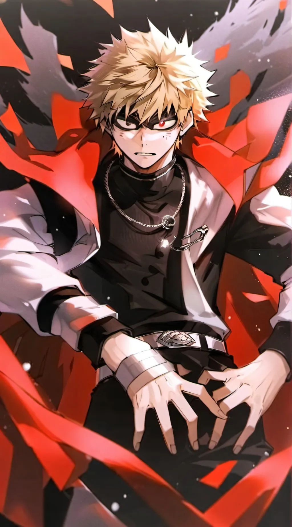 ai character: mha sad background