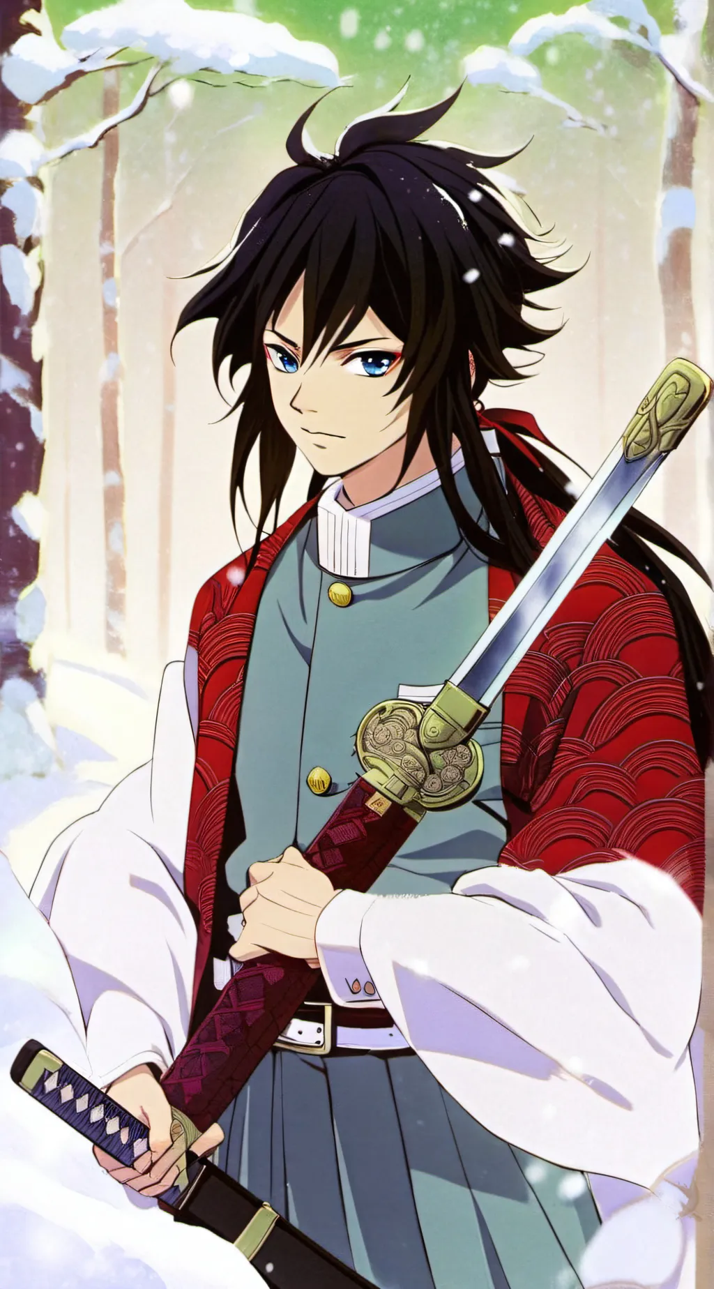 ai character: Giyuu background