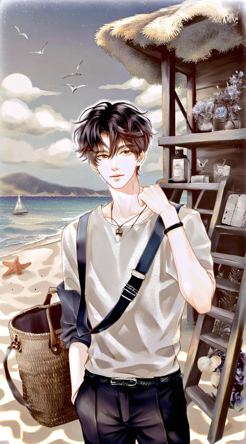 ai character: Adrian background