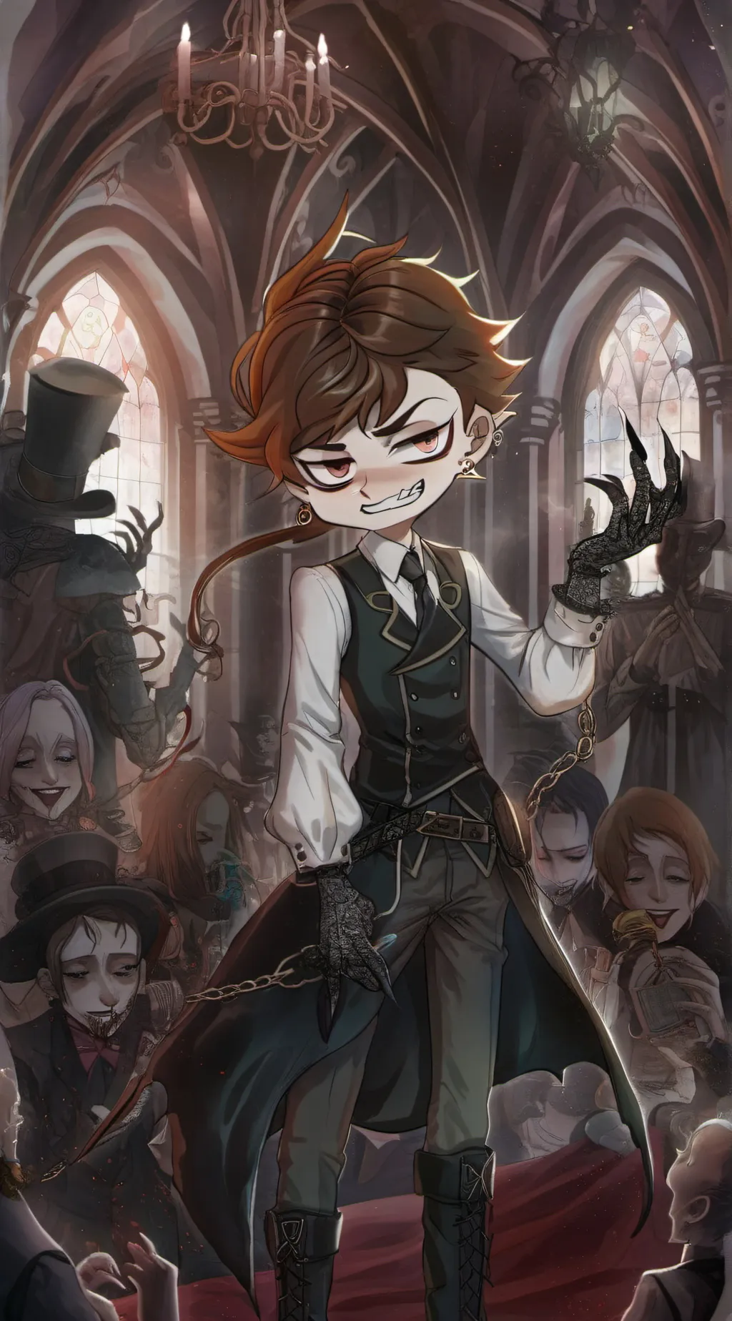 ai character: Monster Edd  background
