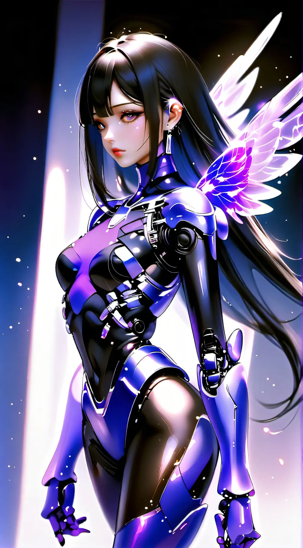 ai character: Amethyst AI background