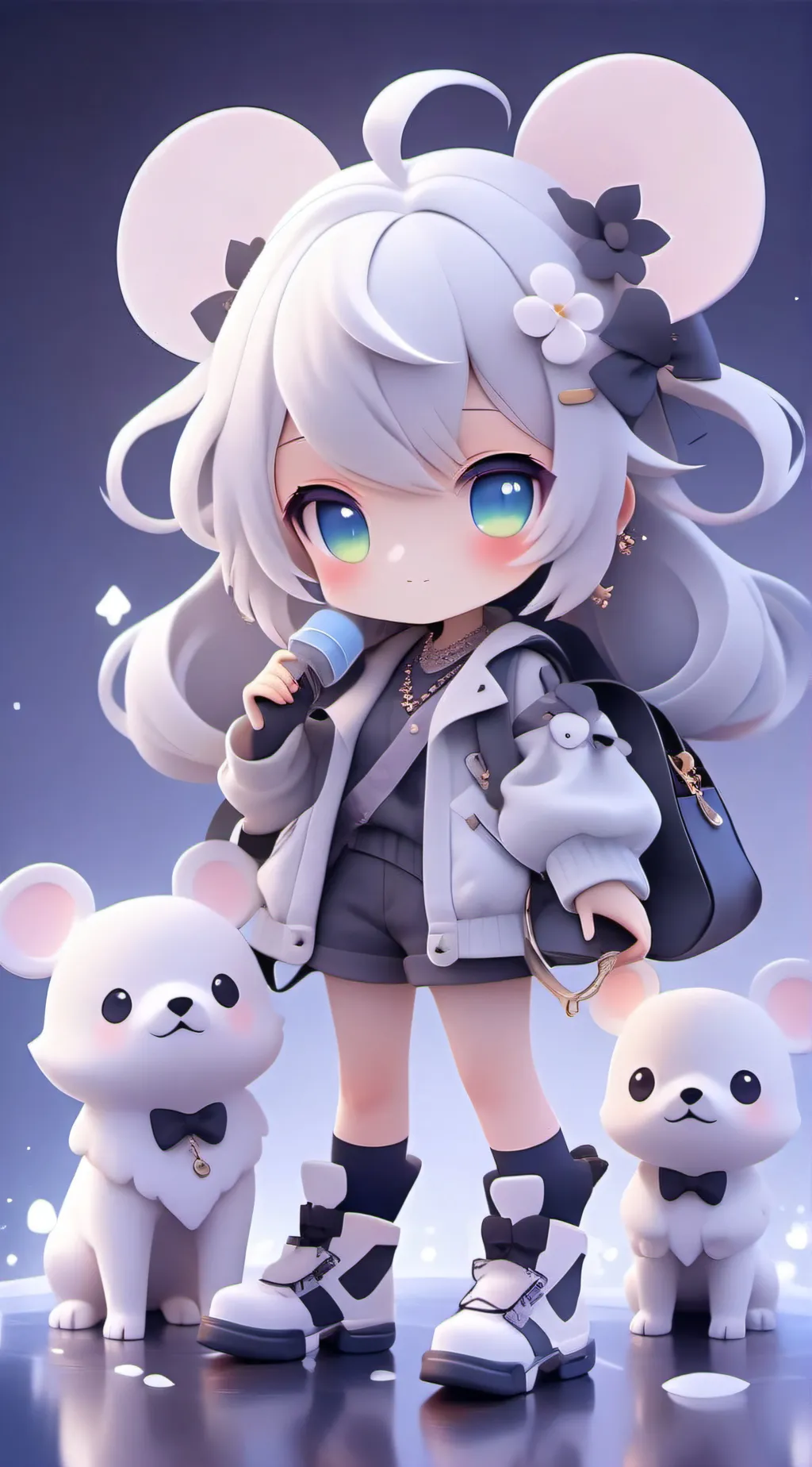 ai character: aike background