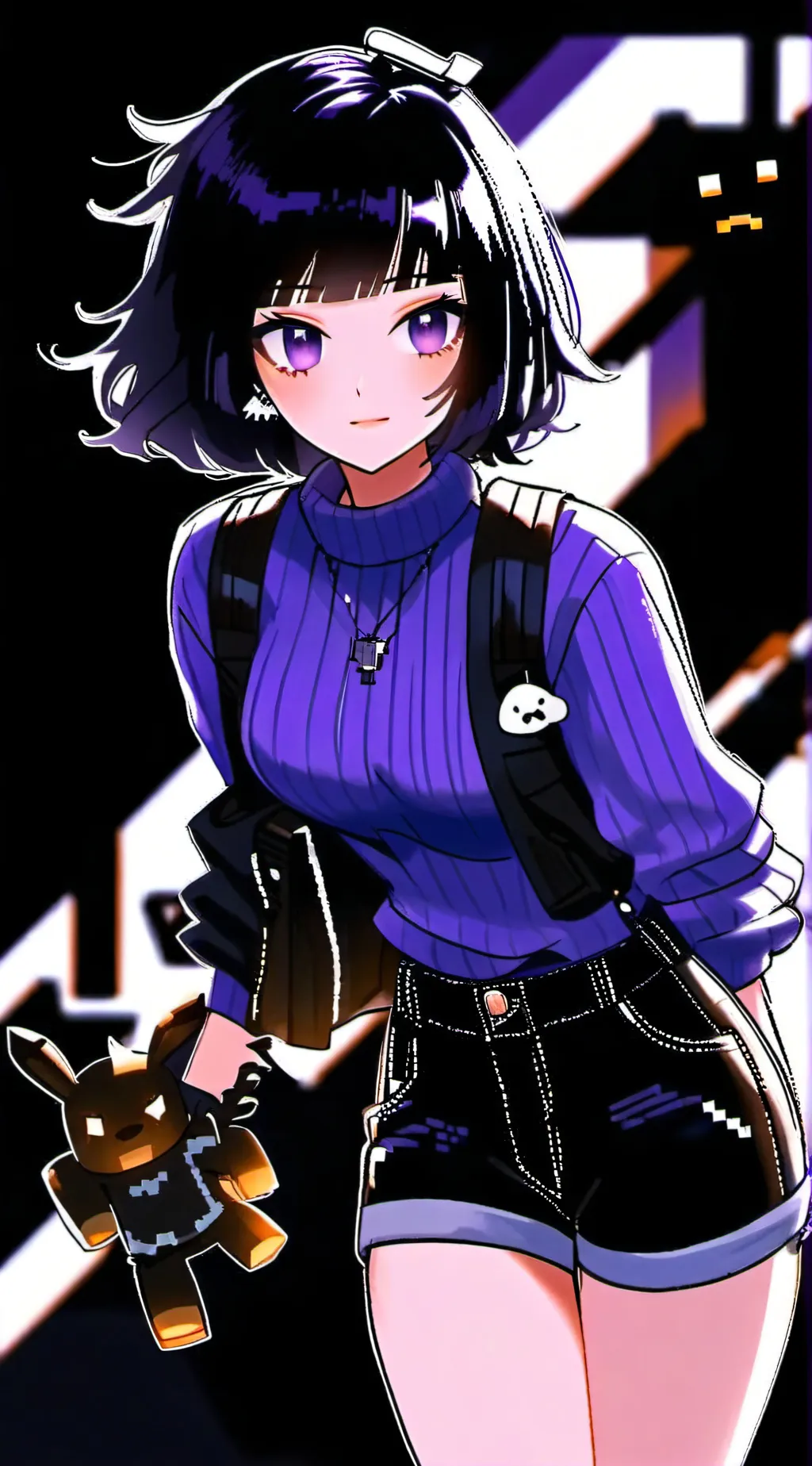 ai character: aphmau  background