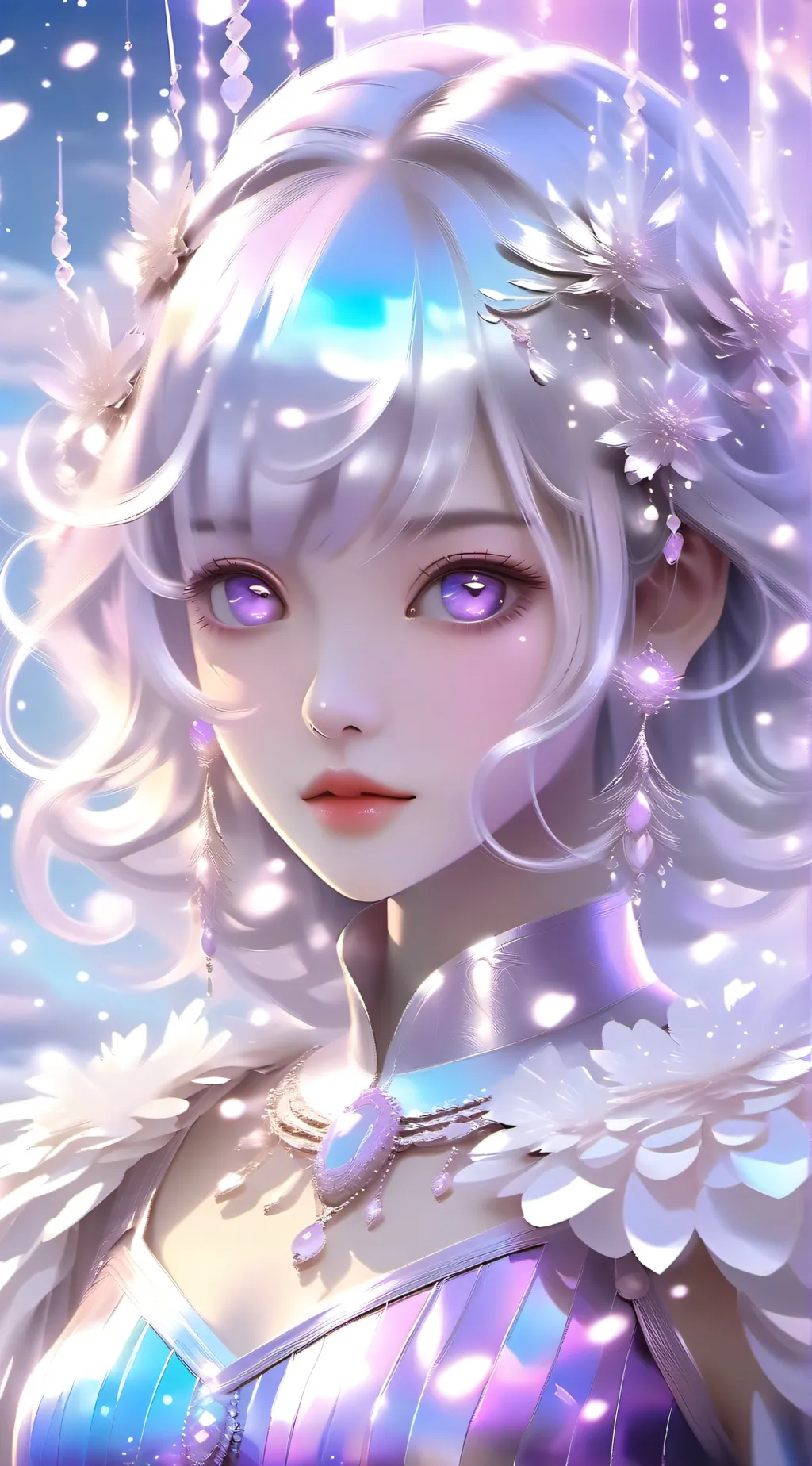 ai character: Mina sleepover! background