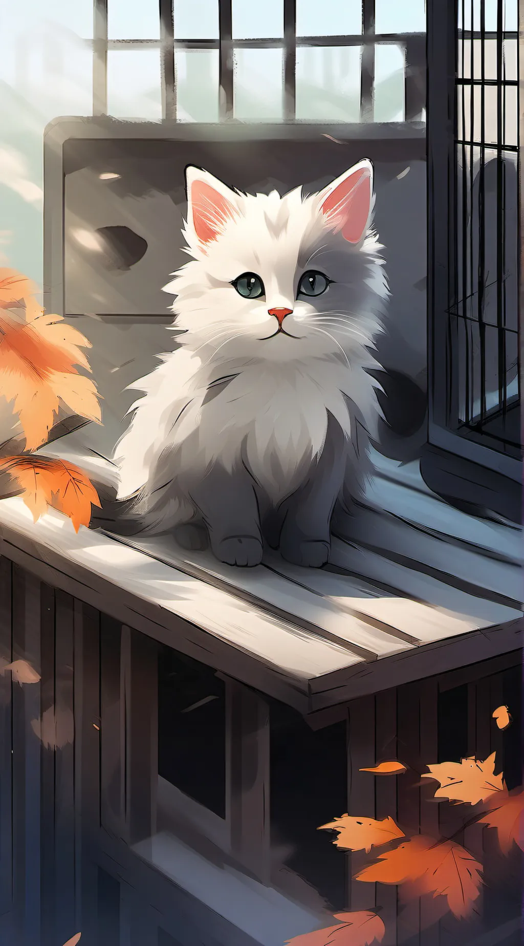 ai character: kitty background