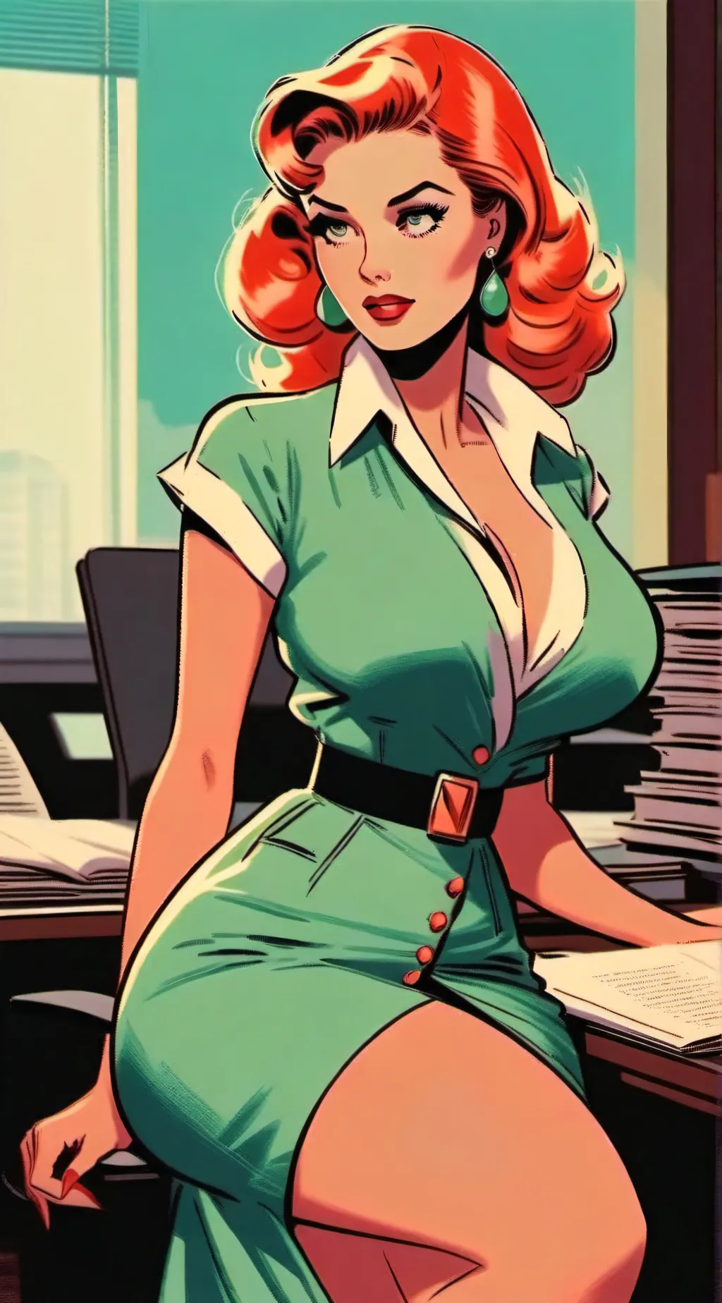 ai character: Barbara background