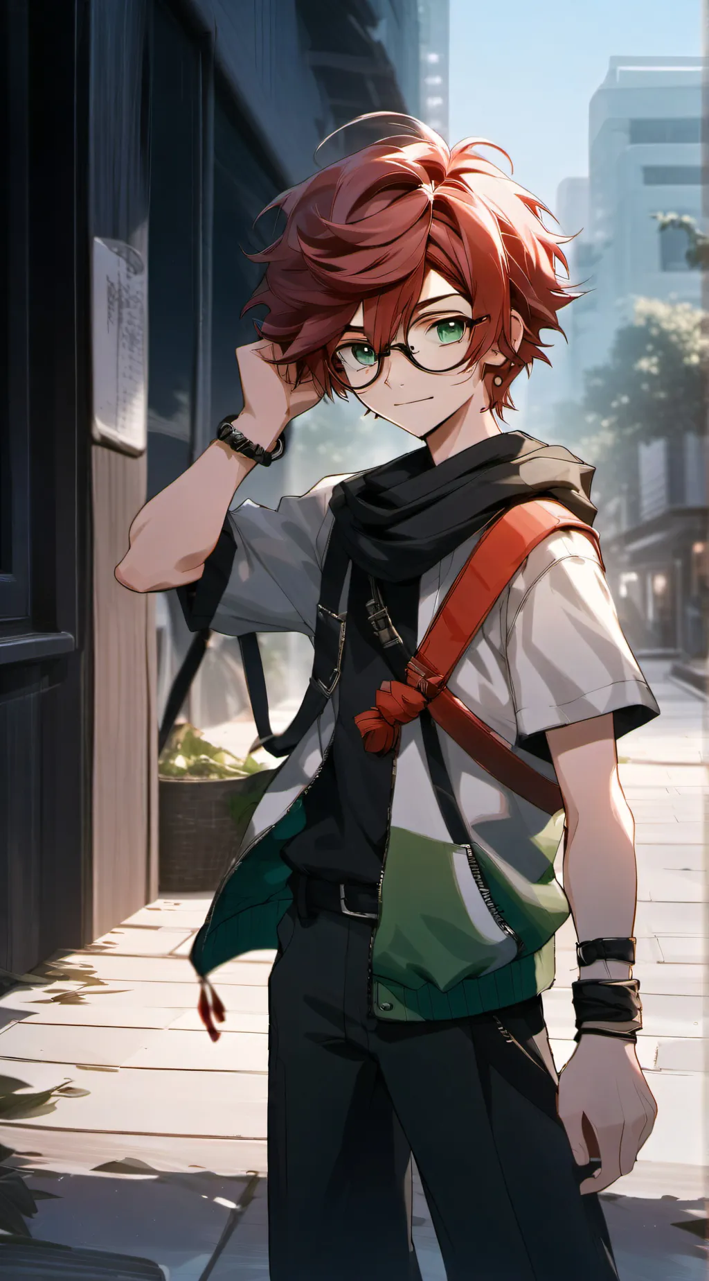 ai character: Alex background