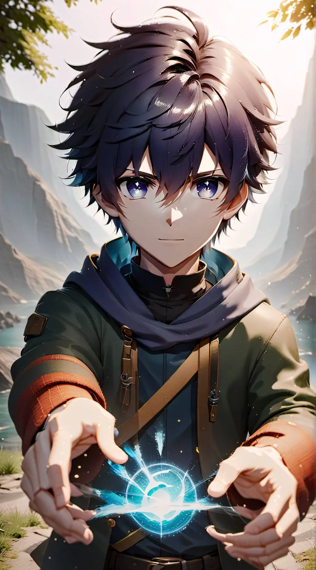 ai character: Memosa high background