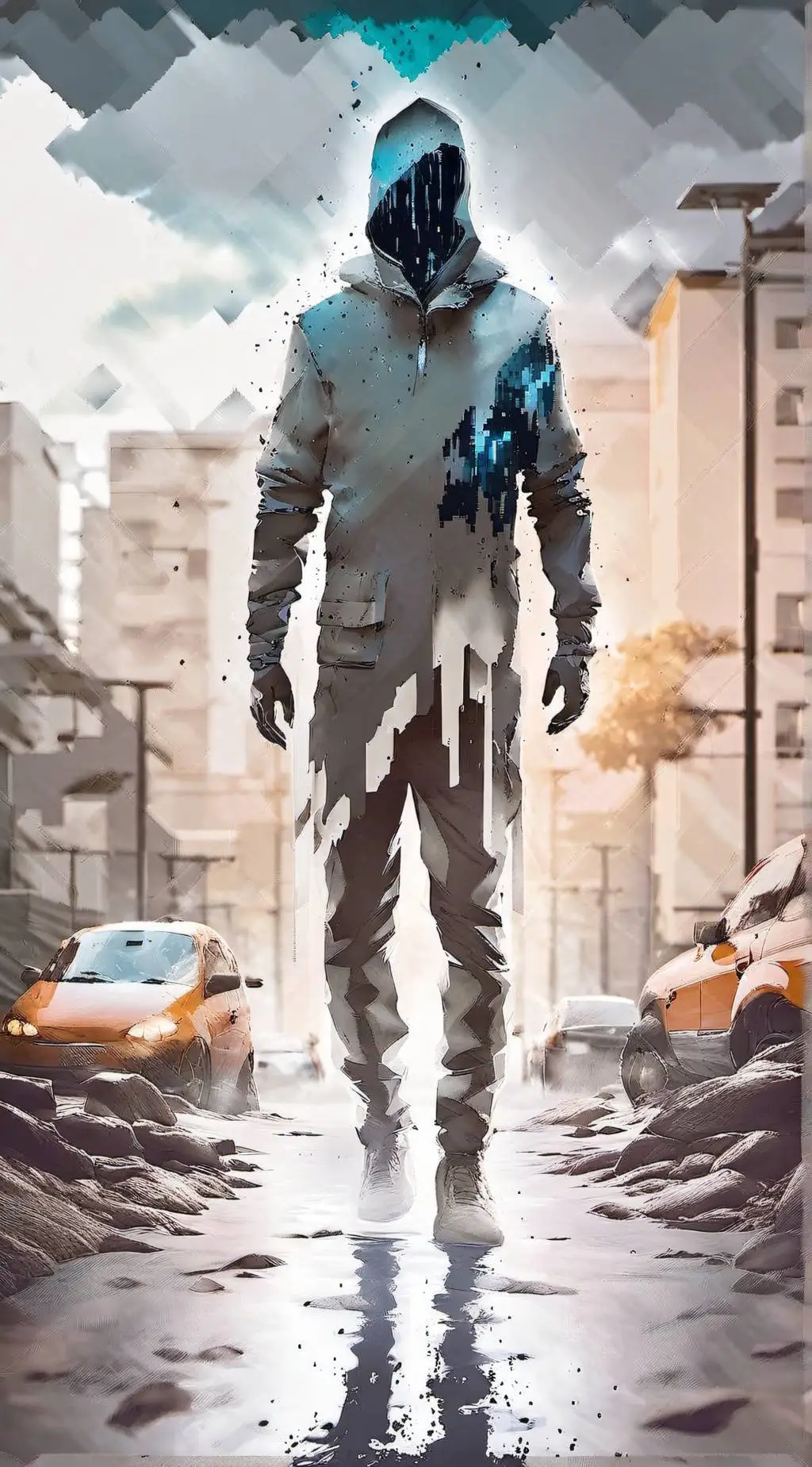 ai character: A Normal Talkie background