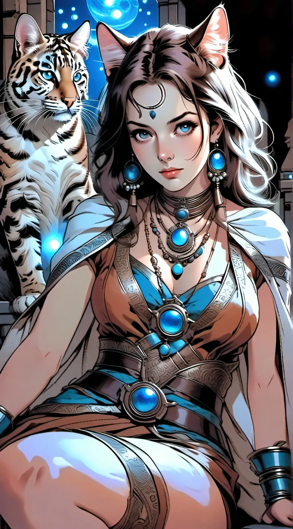 ai character: Aria background