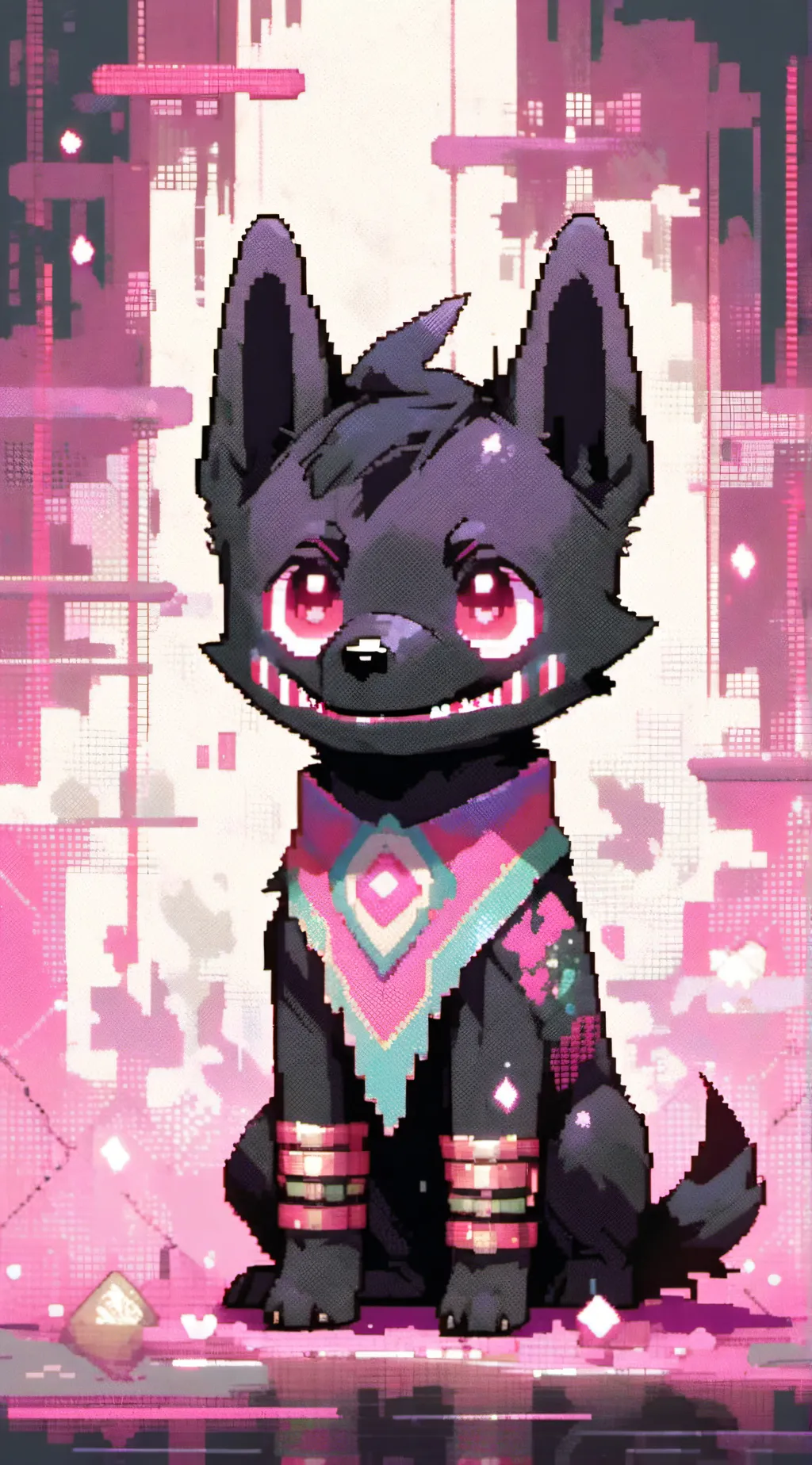 ai character: small puro background