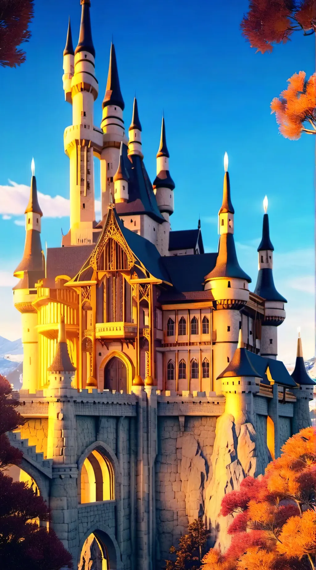 ai character: Hogwarts 3 background