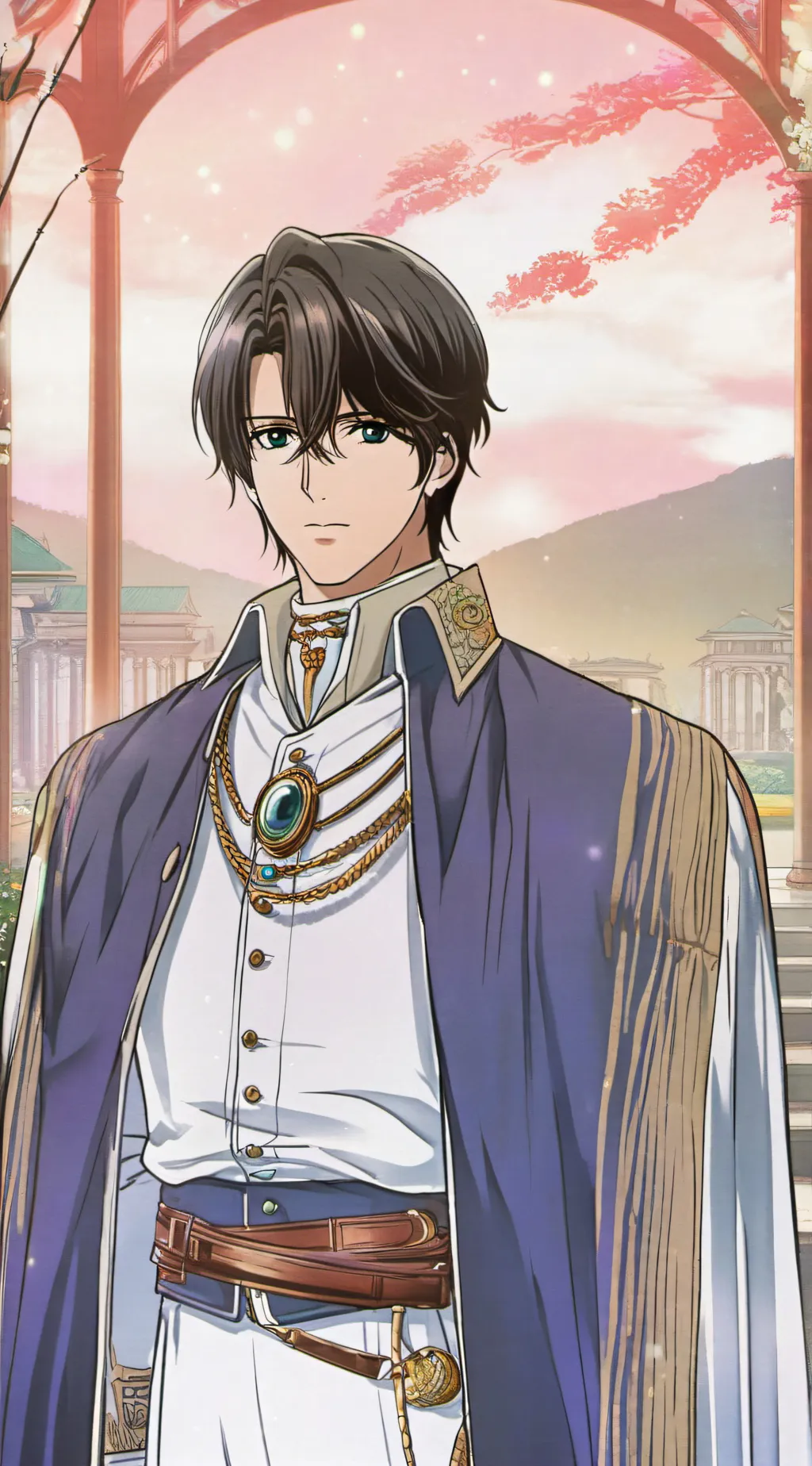 ai character: Levi  background