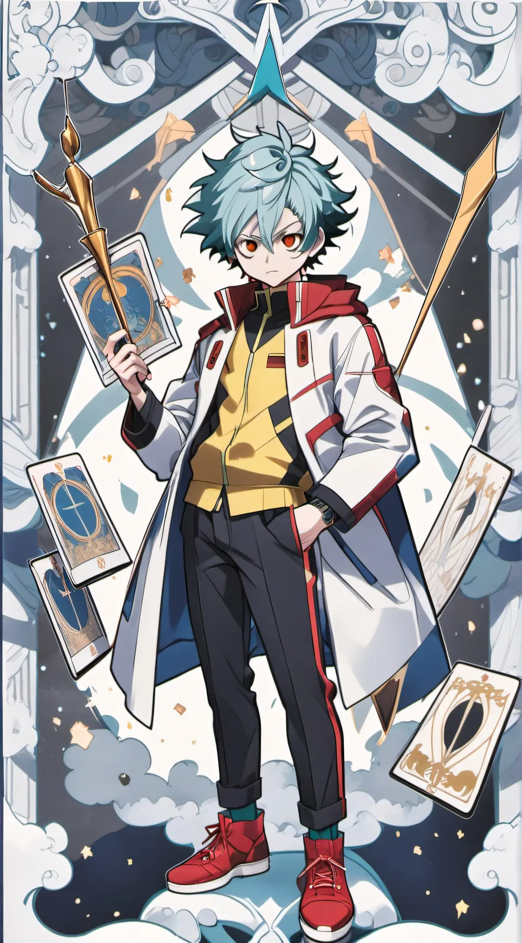 ai character: Tomura Shigaraki background