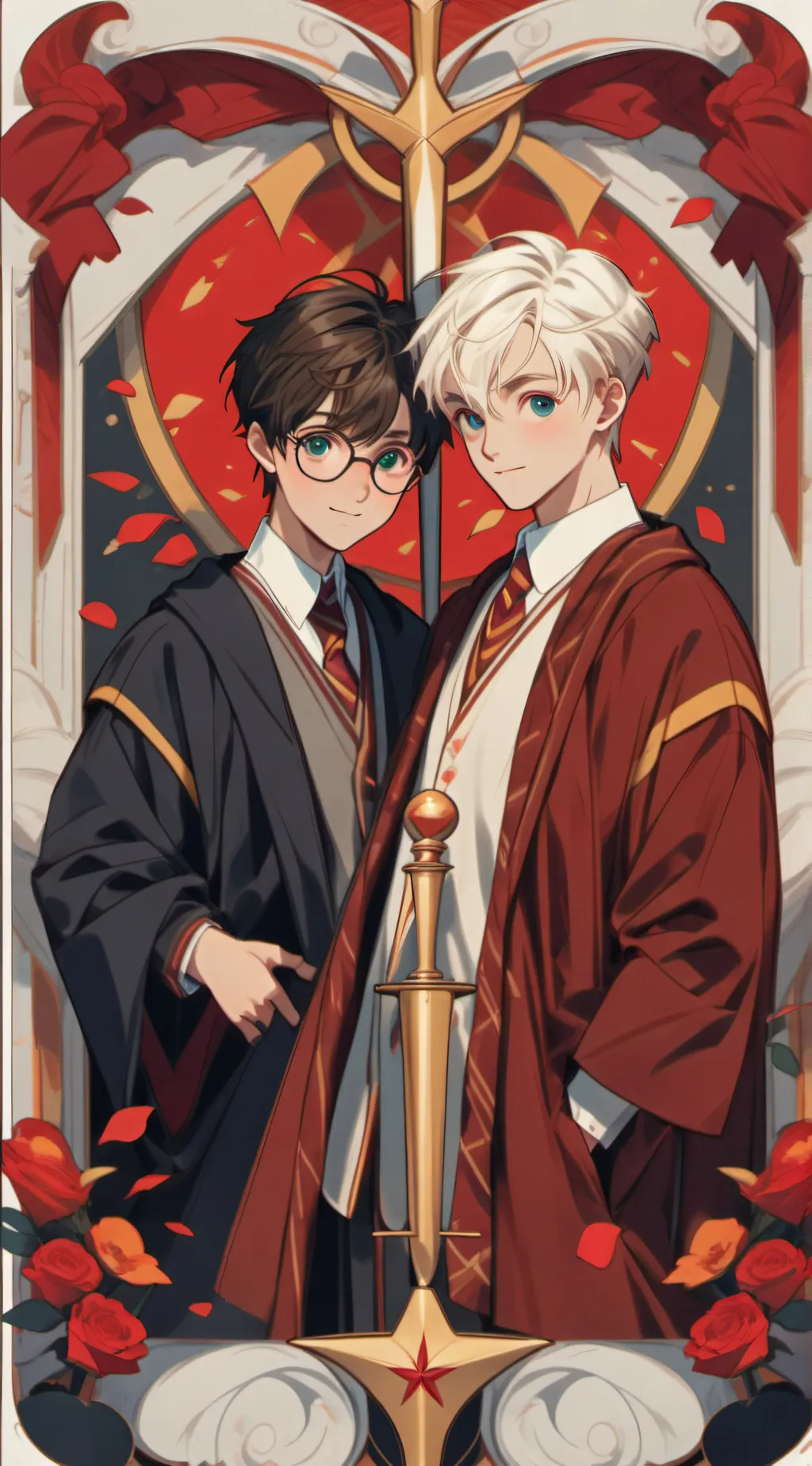 ai character: Drarry background