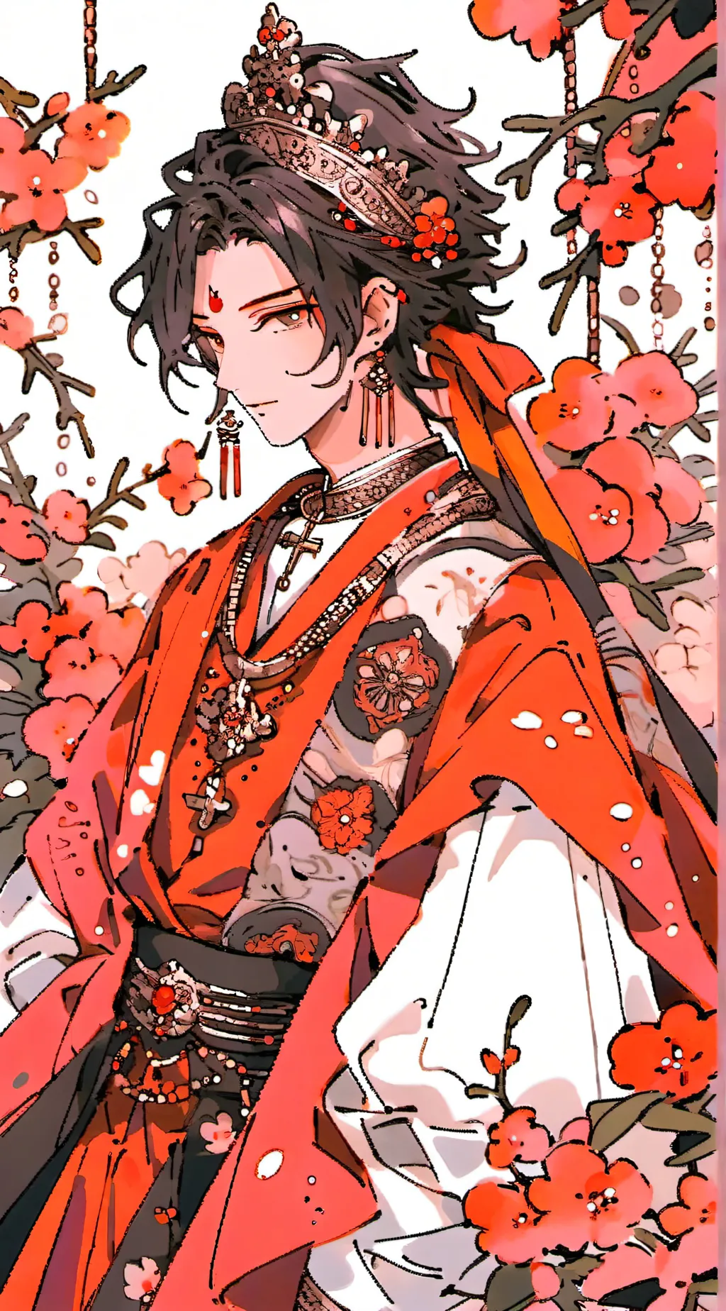 ai character: Axel  background