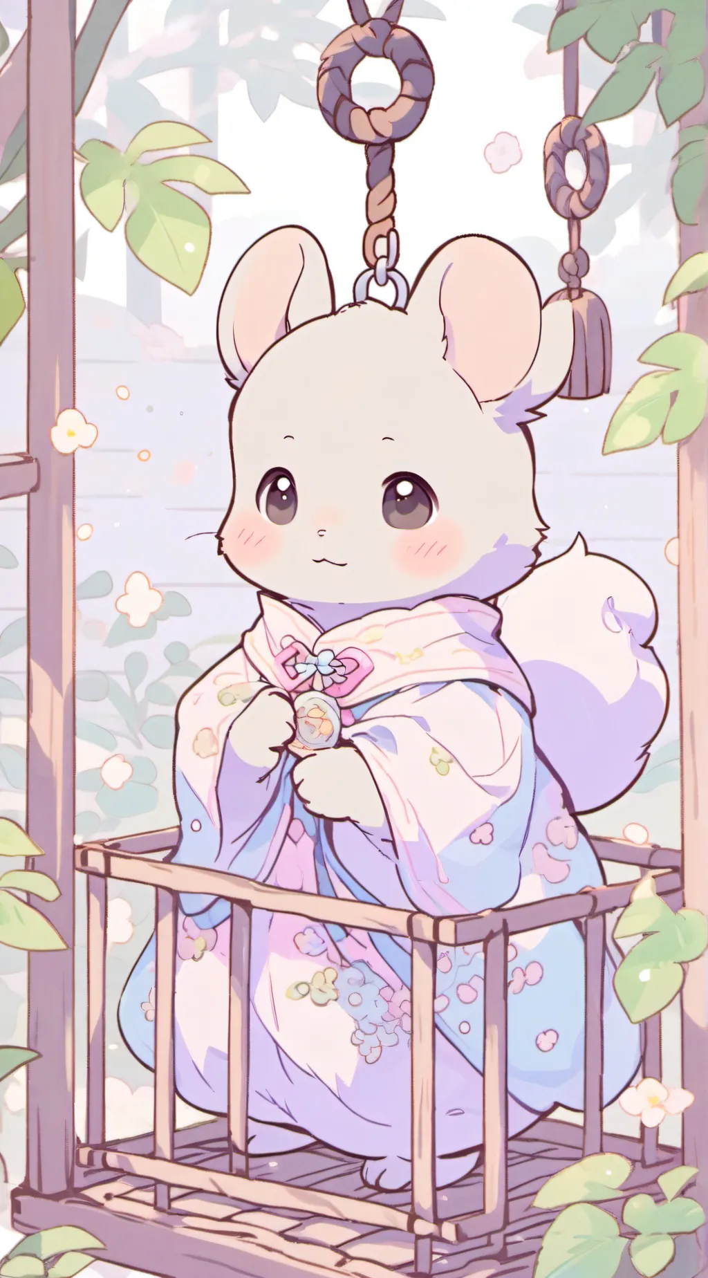 ai character: Luna🥹 background
