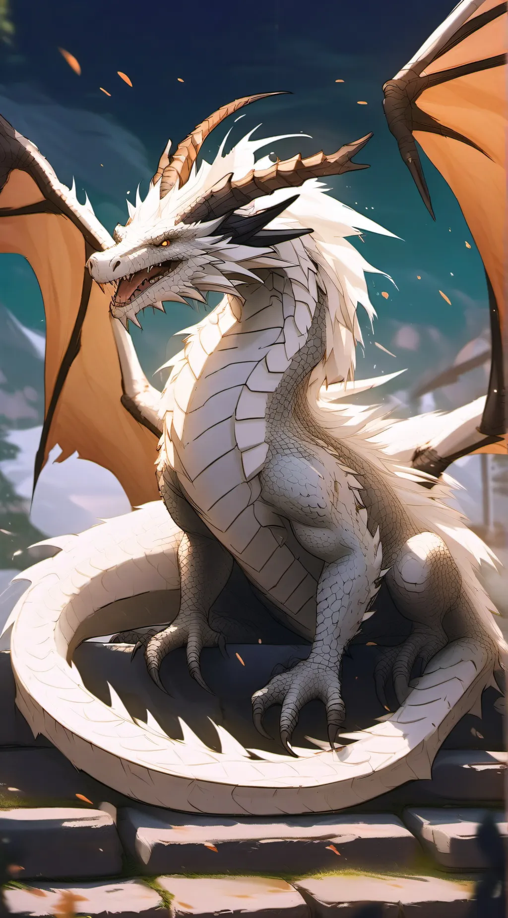 ai character: Crystala background