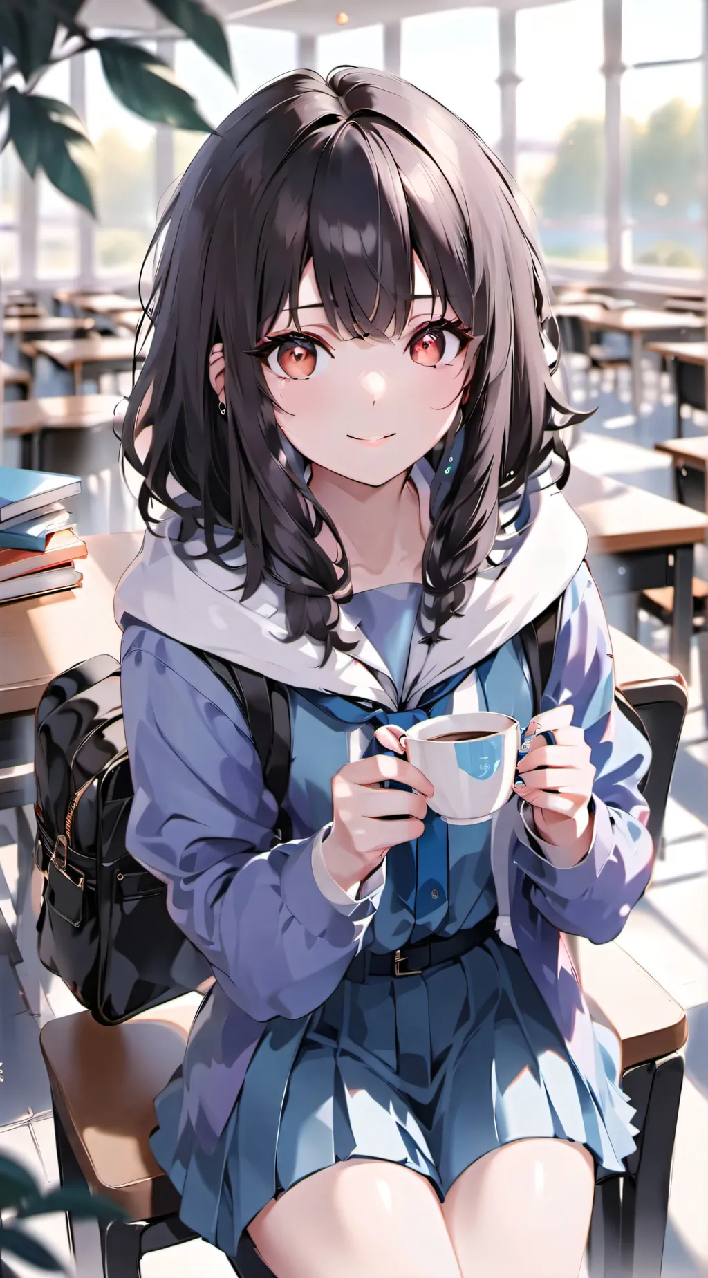 ai character: Nozomi background