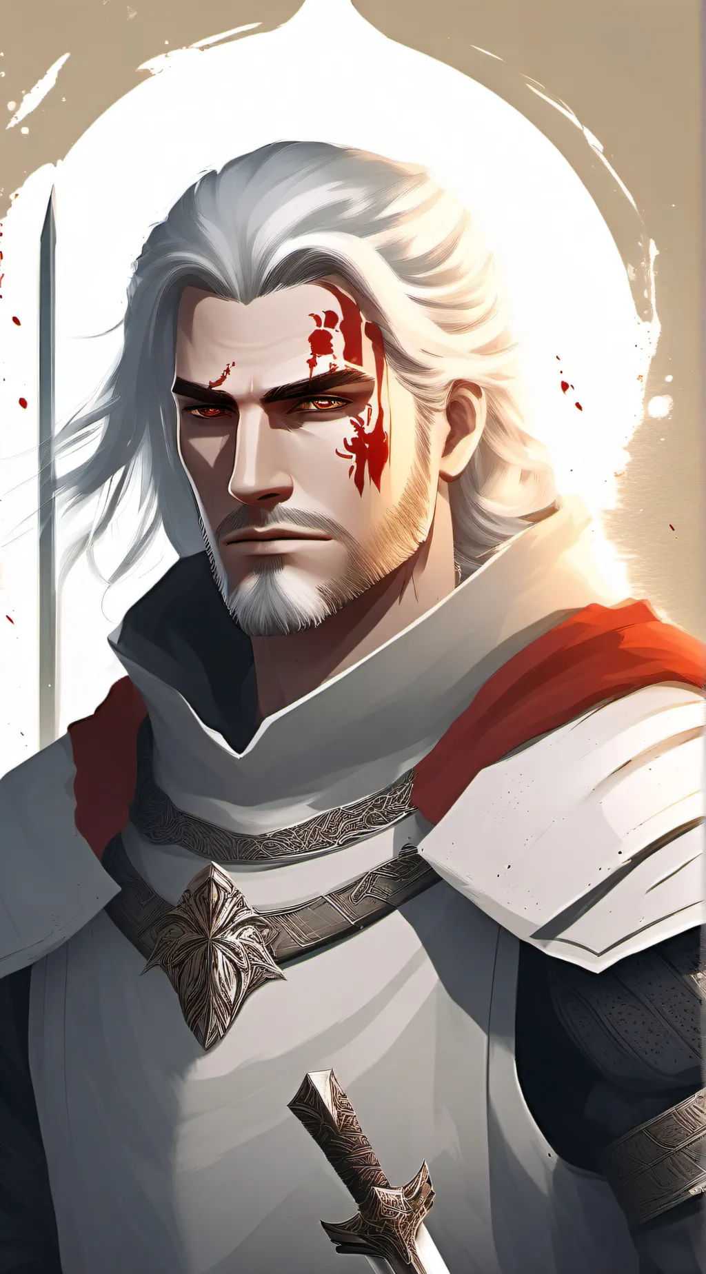 ai character: Geralt  background