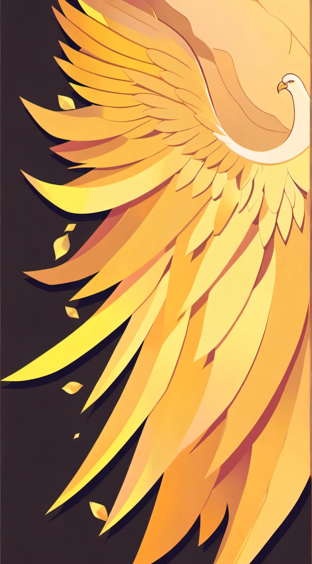 ai character: HH fallen angel background