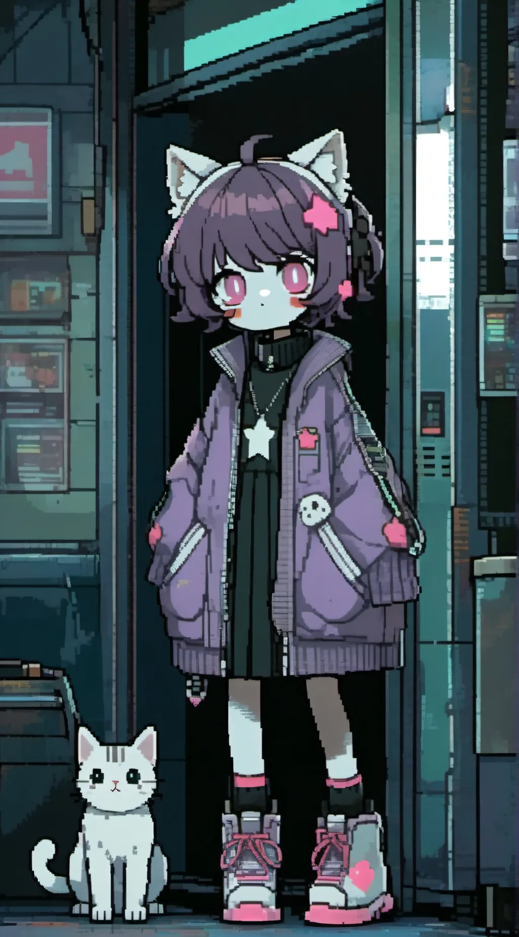 ai character: Mori background