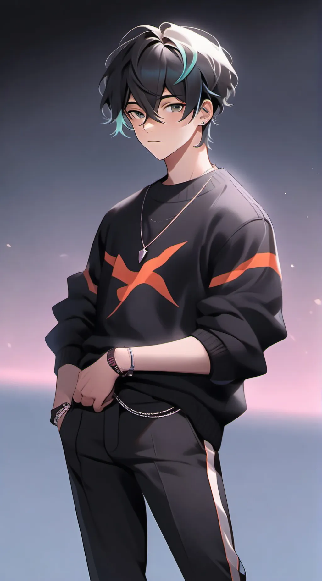 ai character: Max background