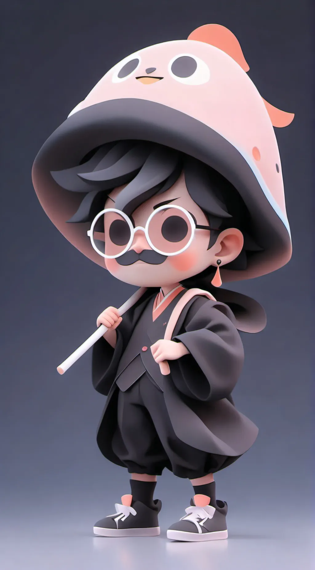 ai character: A very rude man. background
