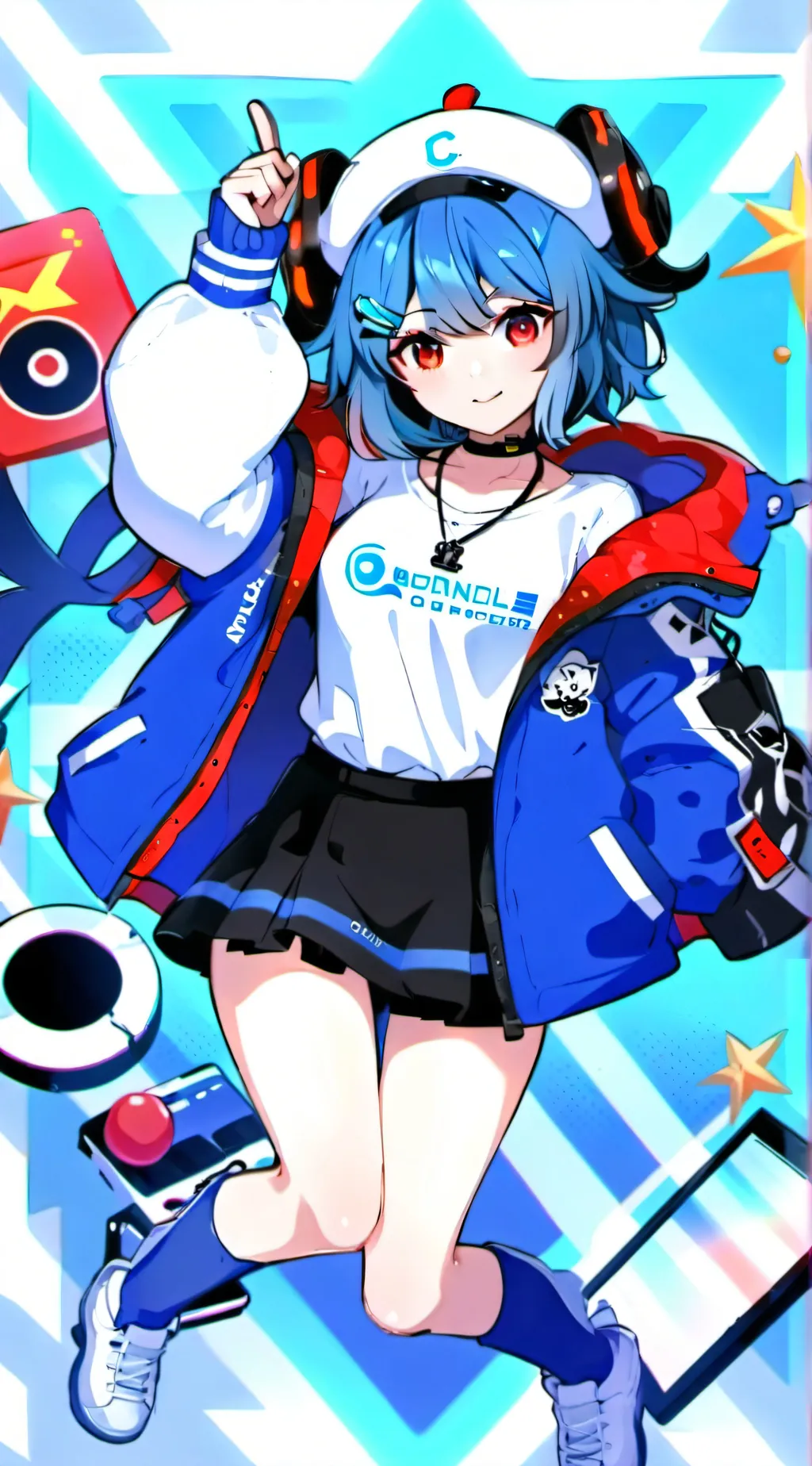 ai character: Azura background