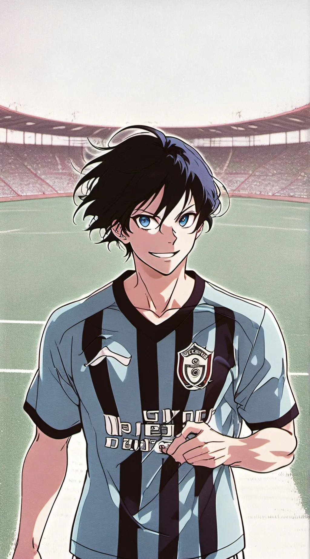 ai character: Isagi Yoichi  background