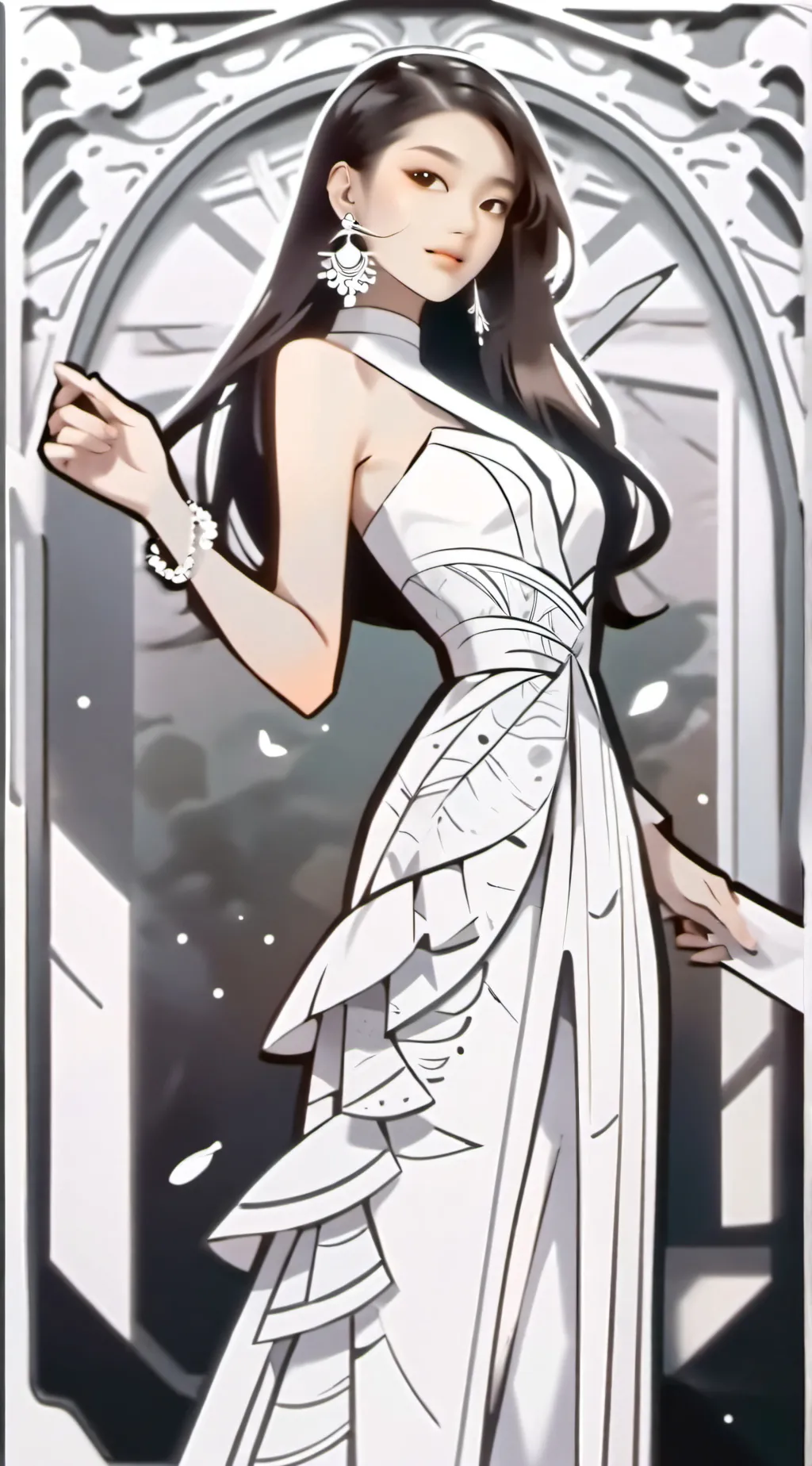 ai character: Jelly background