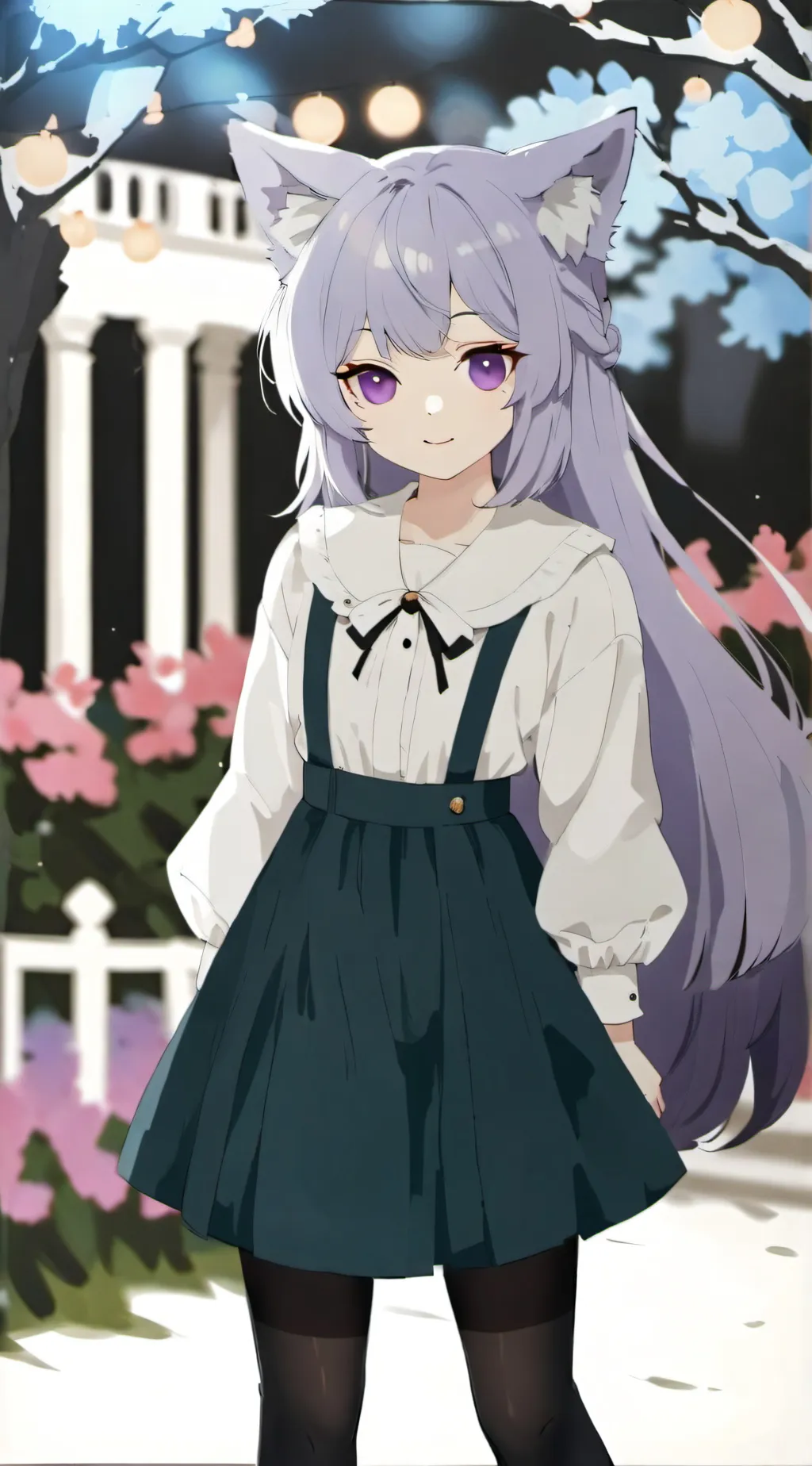 ai character: lily background