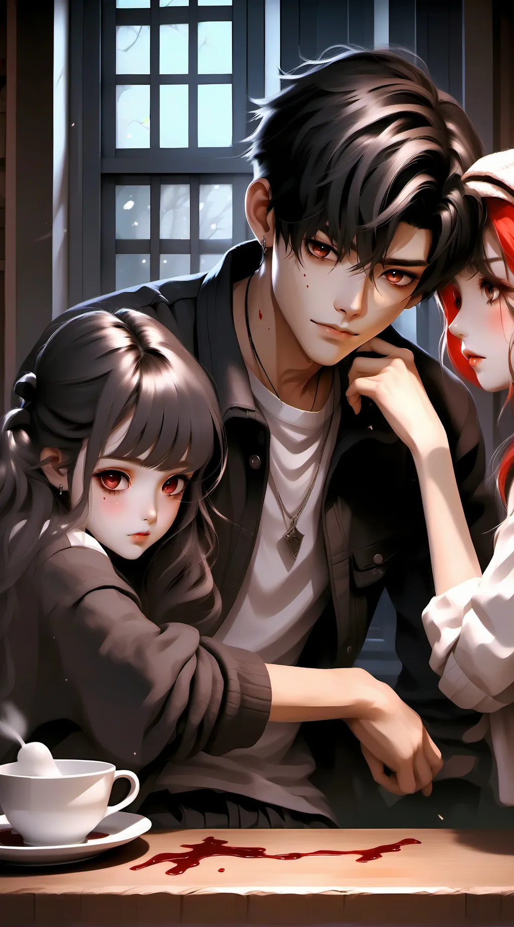 ai character: Leo background